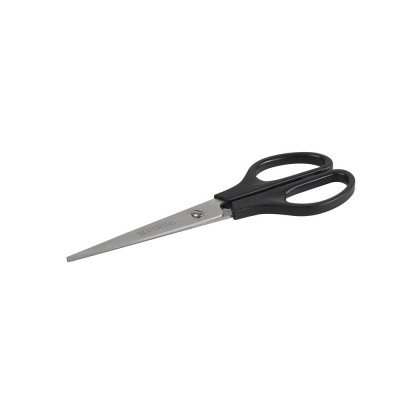 Olló 17cm, műanyag fekete nyél hegyes penge Bluering® Olló 17cm, műanyag fekete nyél hegyes penge Bluering®