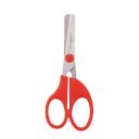 Olló balkezes 13 cm tompa fejű 20 db/display Keyroad Left-handed vegyes színek