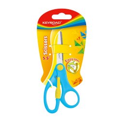 Olló 13 cm tompa fejű 20 db/display Keyroad For Kids vegyes színek Irodatechnika, kellékei Keyroad