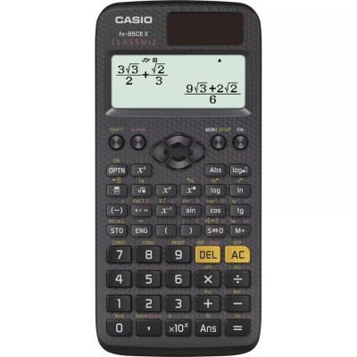 Számológép tudományos 379 funkciós Casio FX 85 CE X fekete Számológép tudományos 379 funkciós Casio FX 85 CE X fekete