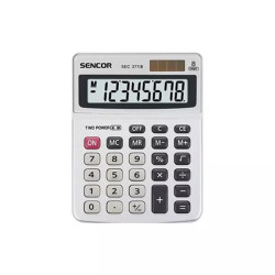 Számológép asztali 8 számjegyű kijelző Sencor SEC377/8 fehér Irodatechnika, kellékei Sencor