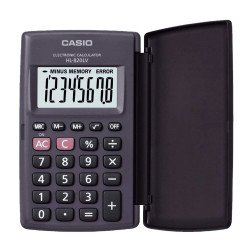 Zsebszámológép 8 digit gyökvonás Casio HL 820LV fekete Irodatechnika, kellékei Casio