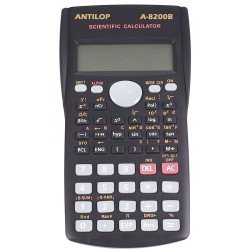 Számológép tudományos 240 funkciós fekete Antilop A-8200B Irodatechnika, kellékei Antilop
