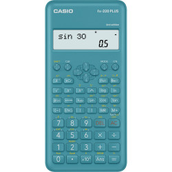 Számológép tudományos 181 funkcióss, kétsoros kijelző Casio FX 220 PLUS 2E kék Irodatechnika, kellékei Casio