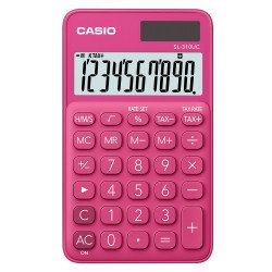 Zsebszámológép 10 digit Casio SL 310 rózsaszín Irodatechnika, kellékei Casio