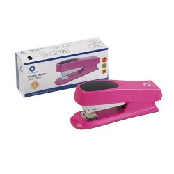 Tűzőgép 20lap, 24/6, Bluering® L0204 pink test Irodatechnika, kellékei Bluering
