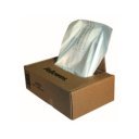 Hulladékgyűjtő zsákok iratmegsemmisítőhöz, 30-35 literes kapacitásig, Fellowes® 100 db/csomag,