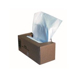 Hulladékgyűjtő zsákok iratmegsemmisítőhöz, 75-85 literes kapacitásig, Fellowes® 50 db/csomag, Irodatechnika, kellékei Fellowes