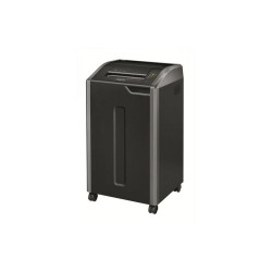 Iratmegsemmisítő, 38lap, csík vágás 5,8mm, Fellowes® Powershred 425i Irodatechnika, kellékei Fellowes