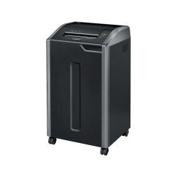 Iratmegsemmisítő, 38lap, csík vágás 5,8mm, Fellowes® Powershred 425i Irodatechnika, kellékei Fellowes