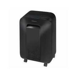 Iratmegsemmisítő, 11lap, mikrokonfetti vágás 2x12mm, Fellowes® Powershred LX201, fekete Irodatechnika, kellékei Fellowes