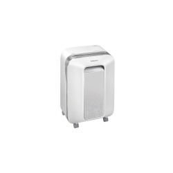 Iratmegsemmisítő, 11lap, mikrokonfetti vágás 2x12mm, Fellowes® Powershred LX201, fehér Irodatechnika, kellékei Fellowes
