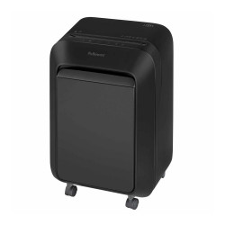 Iratmegsemmisítő, 14lap mikrokonfetti vágás 2x12mm, Fellowes® Powershred LX211, fekete Irodatechnika, kellékei Fellowes