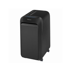 Iratmegsemmisítő, 18lap, mikrokonfetti vágás 2x12mm, Fellowes® Powershred LX221, fekete Irodatechnika, kellékei Fellowes