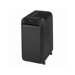 Iratmegsemmisítő, 18lap, mikrokonfetti vágás 2x12mm, Fellowes® Powershred LX221, fekete Irodatechnika, kellékei Fellowes