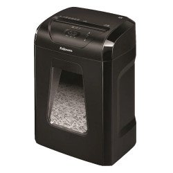 Iratmegsemmisítő, 12lap, konfetti vágás 4x40mm, Fellowes® Powershred 12C Irodatechnika, kellékei Fellowes