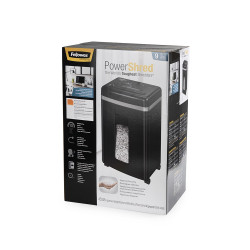 Iratmegsemmisítő, 9lap, mikrokonfetti vágás 2x12mm, Fellowes® Microshred 450M Irodatechnika, kellékei Fellowes