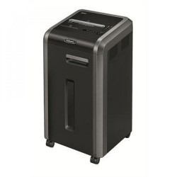 Iratmegsemmisítő, 22lap, csík vágás 5,8mm, Fellowes® Powershred 225i Irodatechnika, kellékei Fellowes
