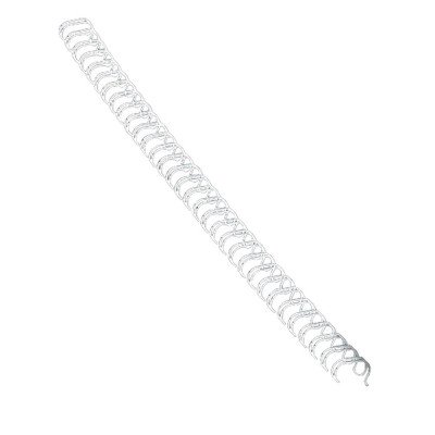 Fém spirál 3:1, 12mm, 81-100lap, Fellowes® 100 db/doboz, fehér Fém spirál 3:1, 12mm, 81-100lap, Fellowes® 100 db/doboz, fehér