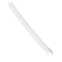 Fém spirál 3:1, 14mm, 101-120lap, Fellowes® 100 db/doboz, fehér Irodatechnika, kellékei Fellowes