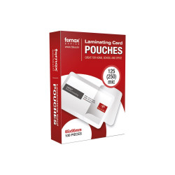 Lamináló fólia 65x95mm, TB kártya 125 micron 100 db/doboz, Fornax Irodatechnika, kellékei Fornax