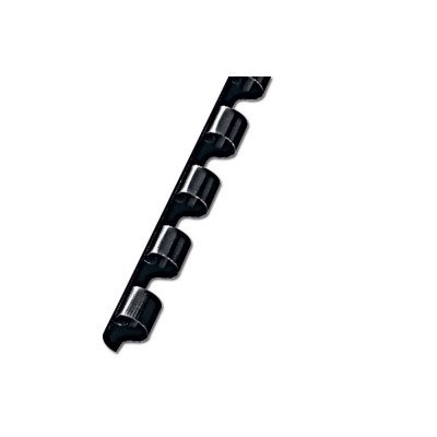 Spirál műanyag, 6mm, 100 db/doboz, Fornax fekete Spirál műanyag, 6mm, 100 db/doboz, Fornax fekete