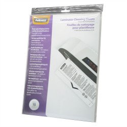 Hordozókarton és tisztítókarton lamináláshoz, A4, 10 db/csomag, Fellowes® Irodatechnika, kellékei Fellowes