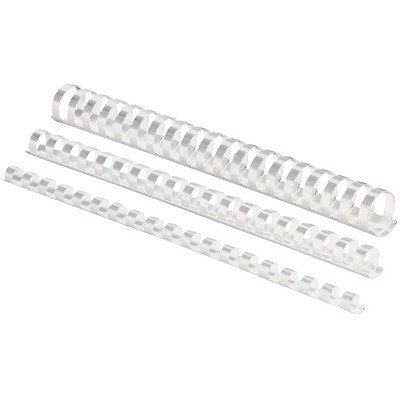Spirál, műanyag, 45mm, 341-410lap, 50 db/doboz, Fellowes® fehér Spirál, műanyag, 45mm, 341-410lap, 50 db/doboz, Fellowes® fehér