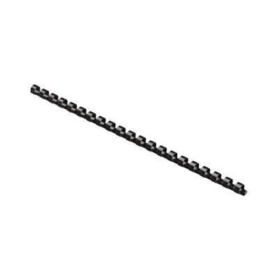 Spirál műanyag, 10mm, 41-55lap, 100 db/doboz, Fellowes® fekete Spirál műanyag, 10mm, 41-55lap, 100 db/doboz, Fellowes® fekete