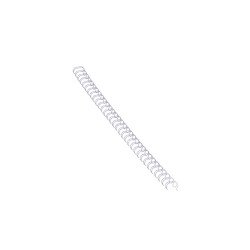 Fém spirál 3:1, 8mm, 36-50lap, Fellowes® 100 db/doboz, ezüst Irodatechnika, kellékei Fellowes