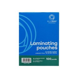 Lamináló fólia A6, 80 micron 100 db/doboz, Bluering® Irodatechnika, kellékei Bluering