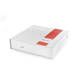 Hőkötő borító fém A4, 15mm, UniBIND fehér Irodatechnika, kellékei Unibind