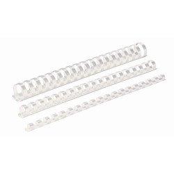 Spirál műanyag, 10mm, 41-55lap, 100 db/doboz, Fellowes® fehér Irodatechnika, kellékei Fellowes