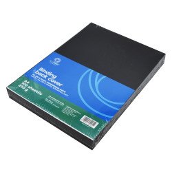 Hátlap, A4, 230 g. bőrhatású 100 db/csomag, Bluering® fekete Irodatechnika, kellékei Bluering