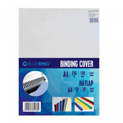 Hátlap, A4, 250 g. fényes 100 db/csomag, Bluering® fehér Irodatechnika, kellékei Bluering