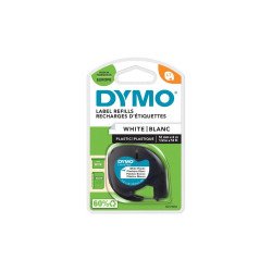 Feliratozógép szalag Dymo Letratag S0721660/59422 12mmx4m ORIGINAL fehér Irodatechnika, kellékei Dymo