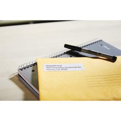 Etikett Dymo LW nyomtatóhoz 25x54mm 500 db etikett/doboz Original fehér Irodatechnika, kellékei Dymo