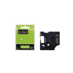 Feliratozógép szalag kompatibilis Dymo S0720610/40921 9mmx7m ECO fekete/fehér Irodatechnika, kellékei Eco