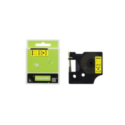 Feliratozógép szalag kompatibilis Dymo D1 S0720580/45018 12mmx7m ECO fekete/sárga Irodatechnika, kellékei Eco