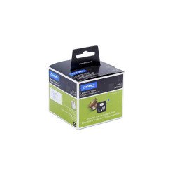 Etikett Dymo LW nyomtatóhoz 54x101mm, 220 db etikett/doboz, Original, fehér Irodatechnika, kellékei Dymo
