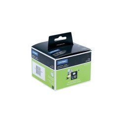 Etikett Dymo LW nyomtatóhoz eltávolítható 32x57mm, 1000 db etikett/doboz, Original, fehér Irodatechnika, kellékei Dymo