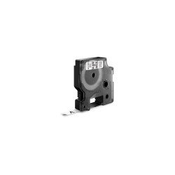 Feliratozógép szalag Dymo D1 S0720680/40913 9mmx7m, ORIGINAL, fekete/fehér Irodatechnika, kellékei Dymo