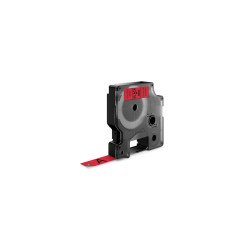 Feliratozógép szalag Dymo D1 S0720570/45017 12mmx7m, ORIGINAL, fekete/piros Irodatechnika, kellékei Dymo