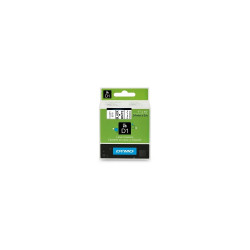 Feliratozógép szalag Dymo D1 S0720930/53713 24mmx7m, ORIGINAL, fekete/fehér Irodatechnika, kellékei Dymo