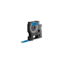 Feliratozógép szalag Dymo D1 S0720560/45016 12mmx7m, ORIGINAL, fekete/kék Irodatechnika, kellékei Dymo