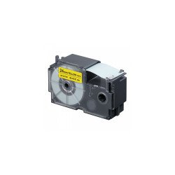 Feliratozógép szalag XR-24YW1 24mmx8m Casio fekete/sárga Irodatechnika, kellékei Casio