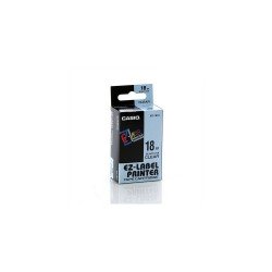 Feliratozógép szalag XR-18X1 18mmx8m Casio víztiszta/fekete Irodatechnika, kellékei Casio
