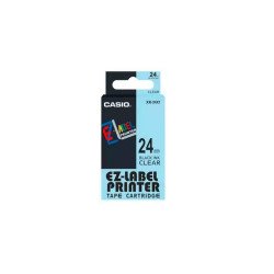 Feliratozógép szalag XR-24X1 24mmx8m Casio fekete Irodatechnika, kellékei Casio