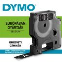Feliratozógép szalag Dymo D1 S0720610/45021 12mmx7m ORIGINAL fehér/fekete