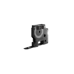 Feliratozógép szalag Dymo D1 S0720610/45021 12mmx7m ORIGINAL fehér/fekete Irodatechnika, kellékei Dymo